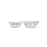 Pair of Vintage Pressed Glass Dessert Bowls (K)