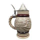 Avon Nautical Ship Relief Stein & Mugs 3 Piece (U)