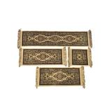 Set of 4 traditional woven mini runners (U)