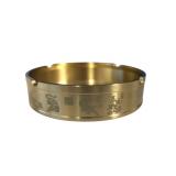 Vintage Engraved Brass Chinese Ashtray (U)
