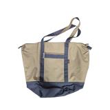 Samsonite Canvas Tote Bag ï¿½ Beige & Navy (C)