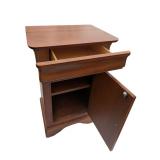 Traditional Wood Nightstand (F)