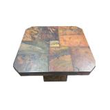 Multicolor Slate Tile Coffee Table (F)