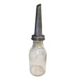 Imperial Quart Oil Bottle w/ Metal Spout (U)