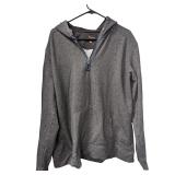 Burnside Heathered Quarter-Zip Hoodie (C)