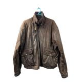 Charles Klein Black Leather Jacket (C)