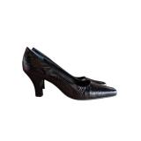 Aerosoles Maze Park Black Printed Heel Size 8M (C)