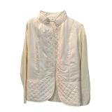 Cream Puffy Jacket Beat's Choice Size M (C)