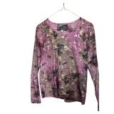 Pink and Gold Judy Joannou Long Sleave Size S (C)