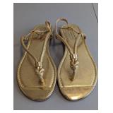 INC Gold Sandals (7) (C)