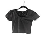 Black Fashion Nova Women's Crop Top (c)