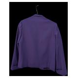 Garey Petites Purple Tailored Blazer