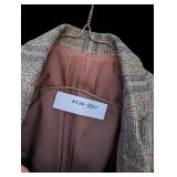 Womenï¿½s Plaid Tweed Blazer