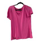 Pink V-neck Shirt Tahvri (C)