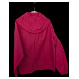 Pink Lightweight Hooded Windbreaker