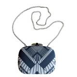 Karen Millen Clutch Evening Bag w/ Chain Strap (C)