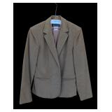 Garey Petites Tan Corduroy Blazer