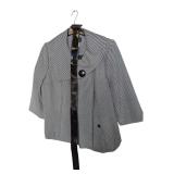 Grey Nueva Pea Coat with Belt Size 4 (C)