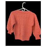 Coral Knit Sweater