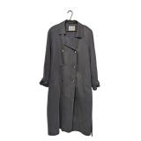 Principles Grey Double-Breasted Trench Coat (C)