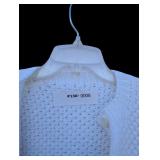 White Knit Cardigan