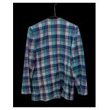 Garey Petites Plaid Blazer