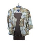 Gold and Brown Nueva Jacket and Pant Set 8 (C)