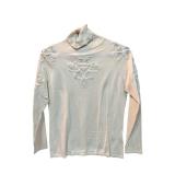 Ivory Turtleneck Shirt w/ Velvet Leo Guy 3 (C)