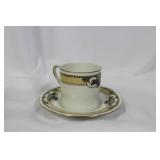 A Dematesse Cup and Saucer