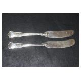 Pair of Tiffany and Company Butter Knives