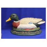 A Cast Iron Duck Door Stopper