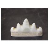 A Vintage Chinese Jade Brush Holder
