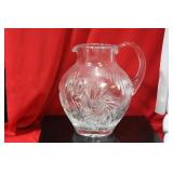 A Cut Glass Pitcher