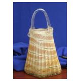 An Artglass Basket