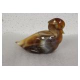 An Imperial Glass Swan