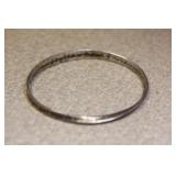 Sterling Bangle Bracelet
