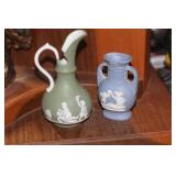 Lot of 2 Jasperware Articles