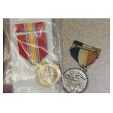 Lot of Two Medals