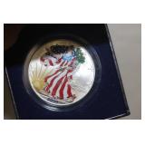 Colorized .999 Silver Coin
