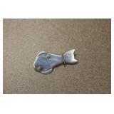 Sterling Cat Brooch