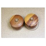 Wooden salt and pepper shaker
