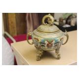 cloisonne urn