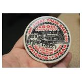 Friends of Steam Train Race Button