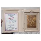 Mickey Mantle Bronze Baseball Card