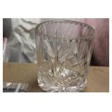 Cut Glass Container