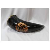 A Decorative Signed Horn