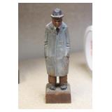 Huron Indian Carved Wooden Figurine