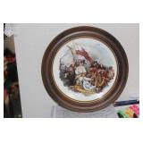 Framed Collector's Plate