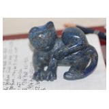 Chinese Lapis Lazuli Cat
