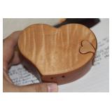 Paul Yacoe Heart Shape Puzzle Box